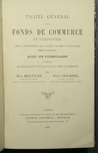 Traitè general des funds de commerce et d'industrie