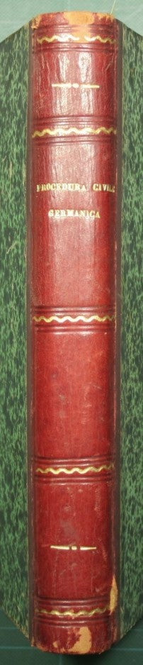 Order of German civil procedure of 20 May 1898
