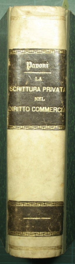 Escritura privada en derecho mercantil