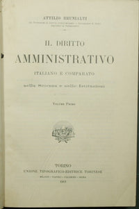 Italian and comparative administrative law