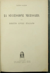 La successione necessaria nel diritto civile italiano