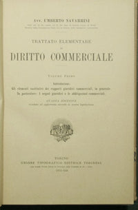 Tratado elemental de derecho mercantil.