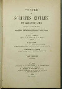 Treaty of civil and commercial societies