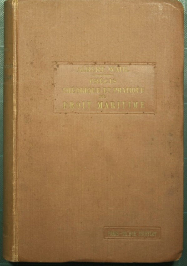 Teoría y práctica precisas del derecho marítimo.