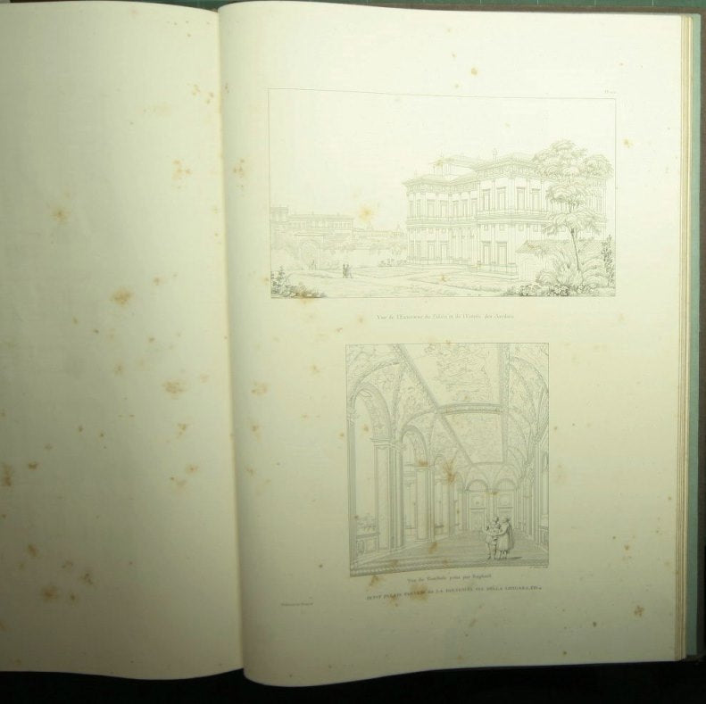 Edifices de Rome moderne, ou Recueil des palais, maison, eglises, couvents et autres monuments publics et particuliers les plus remarquables de la ville de Rome