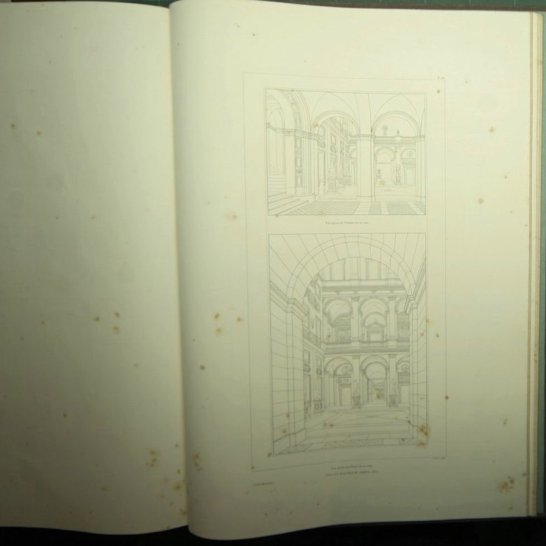 Edifices de Rome moderne, ou Recueil des palais, maison, eglises, couvents et autres monuments publics et particuliers les plus remarquables de la ville de Rome