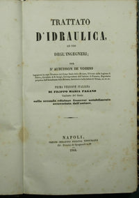 Trattato d'idraulica ad uso degl'ingegneri