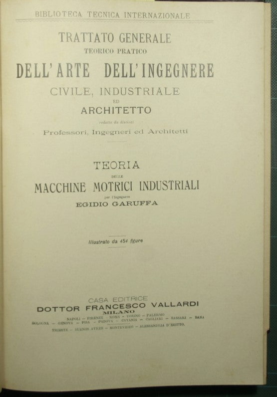 Teoria delle macchine motrici industriali