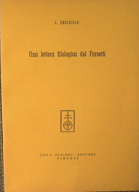 Una carta filológica de Farsetti