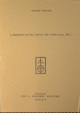 A proposito di una ottava del Tasso (Gerus., XVI, 3)