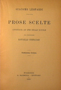 Prose scelte