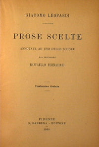 Prose scelte