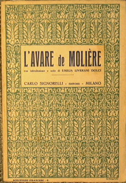 L'avare de Moliere
