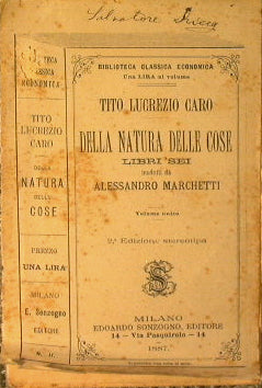 Della Natura delle Cose - Libri Sei