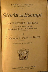 Storia ed esempi della letteratura italiana