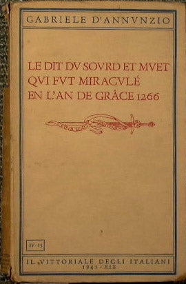 Le dit du sourd et muet qui fut miraculè en l'an de gracia 1266