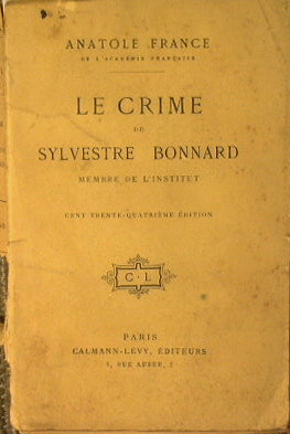 Le Crime de Sylvestre Bonnard