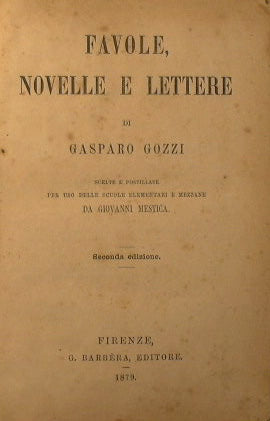 Favole, novelle e lettere