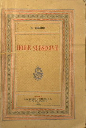Horae Subsecivae