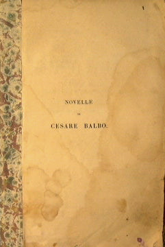 Cuentos de Cesare Balbo