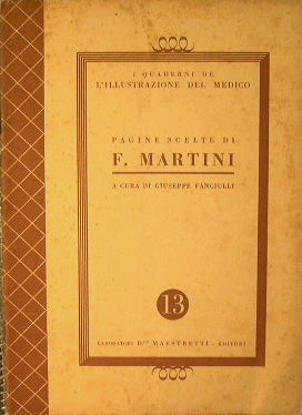 Selected pages by F. Martini