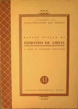 Pagine scelte di Edmondo de Amicis