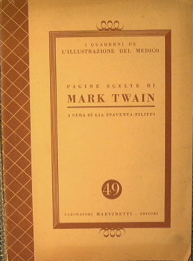 Selected pages of Mark Twain