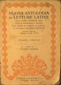 Nuova antologia di letture latine
