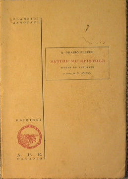 Satires and epistles