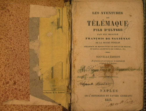 Les adventures de Télémaque, fils d'Ulysse