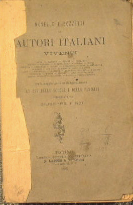 Cuentos y bocetos de autores italianos vivos.