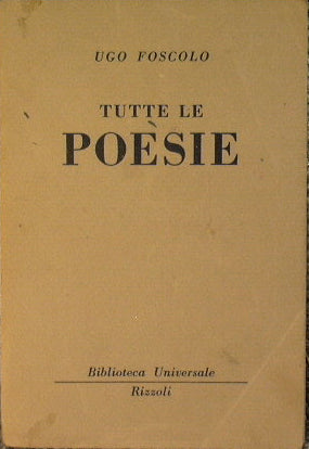 Tutte le poesie