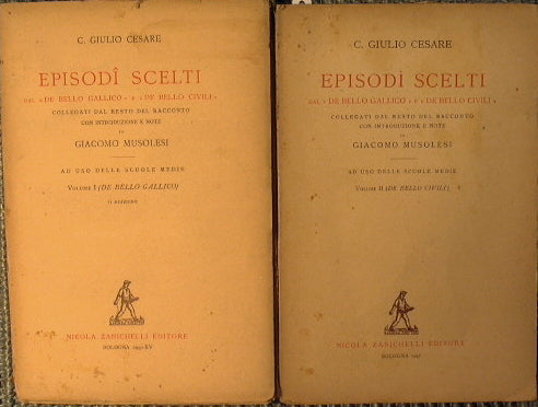 Episodi scelti dal '' De Bello Gallico '' e '' De Bello Civili ''