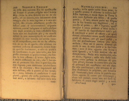 Prove di sentimento (Tomo primo e secondo)