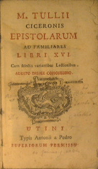 Epistolarum ad Familiares