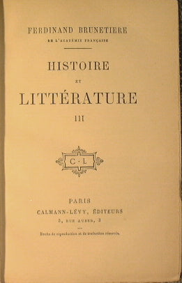 Historia y literatura