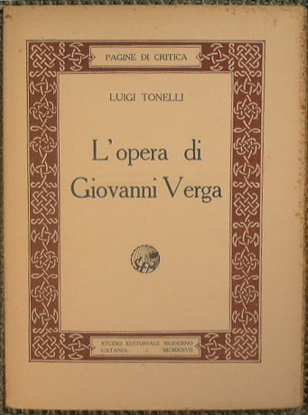 La obra de Giovanni Verga.