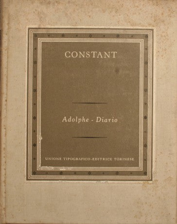 Adolphe - Diario