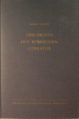 Geschichte der Romischen Literatur