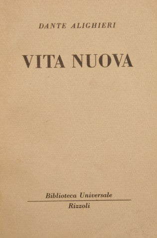 Vita nuova