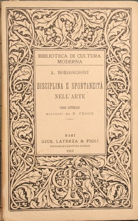 Disciplina y espontaneidad en el arte.