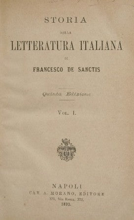 History of Italian literature