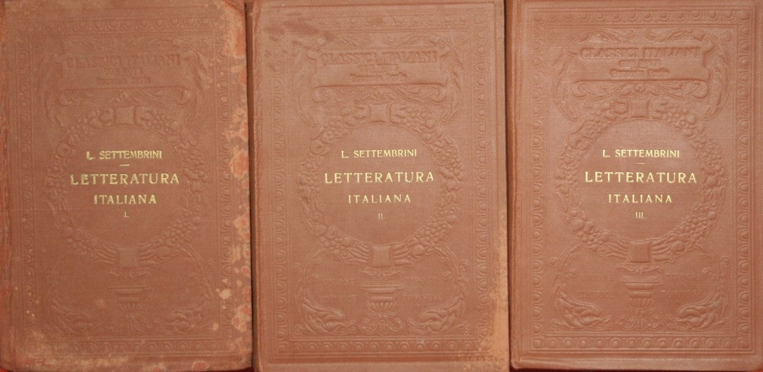 lecciones de literatura italiana