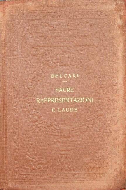 Sacre rappresentazioni e laude