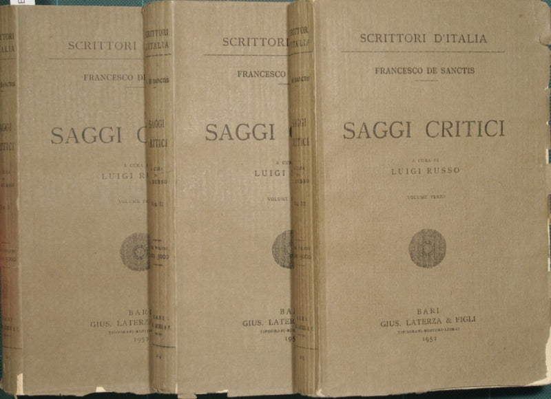 Saggi critici