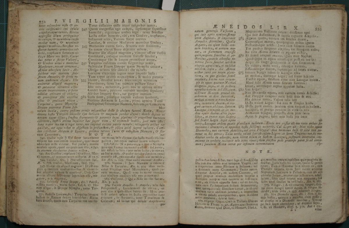 P. Virgilii Maronis Opera interpretatione et notis illustravit Carolus Ruaeus. Vol. II