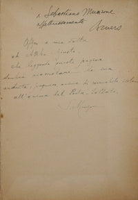 The three editions of a war notebook by Gabriele d'Annunzio