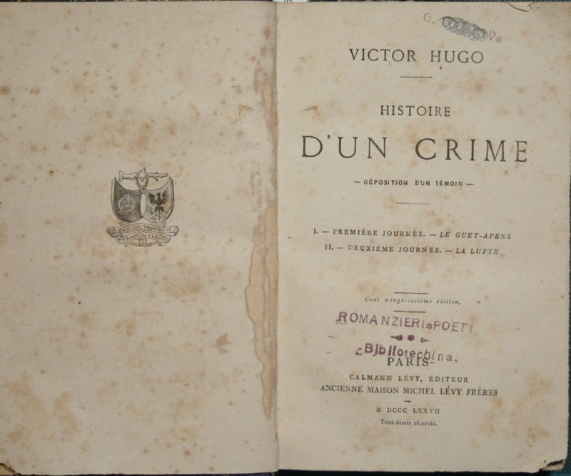 Historia de un crimen