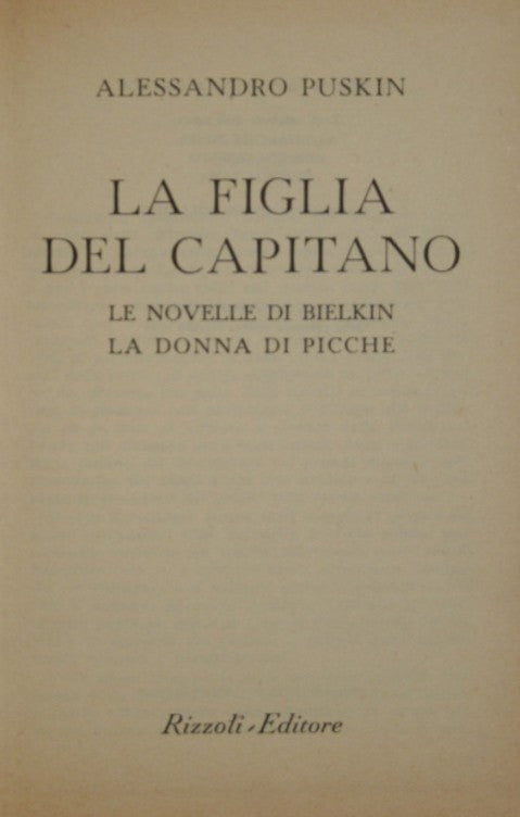 La figlia del capitano