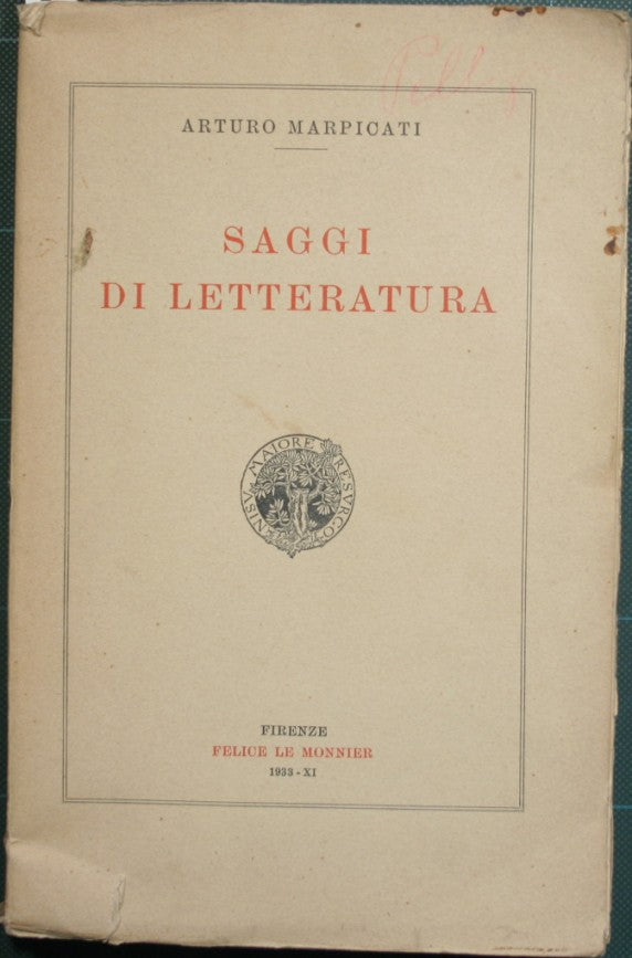 Literature essays